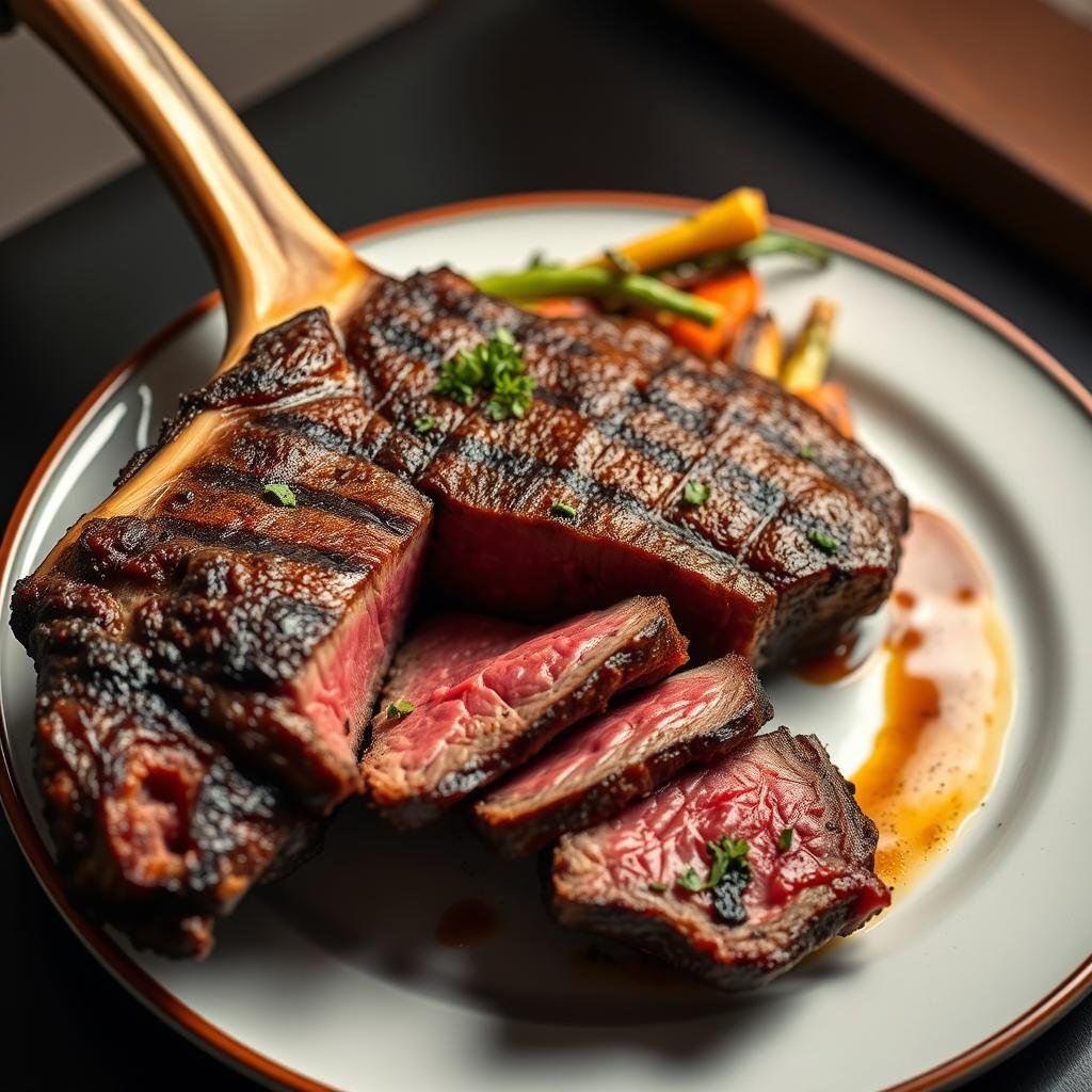 Blu on the Hudson restaurant NJ prime tomahawk steak Blu on the Hudson restaurant NJ prime tomahawk steak