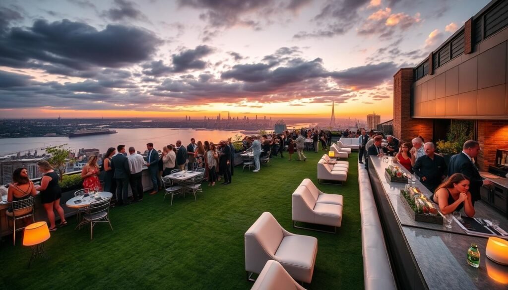Le Bain rooftop with Hudson River views in Top 10 super clubs in NYC Le Bain rooftop with Hudson River views in Top 10 super clubs in NYC