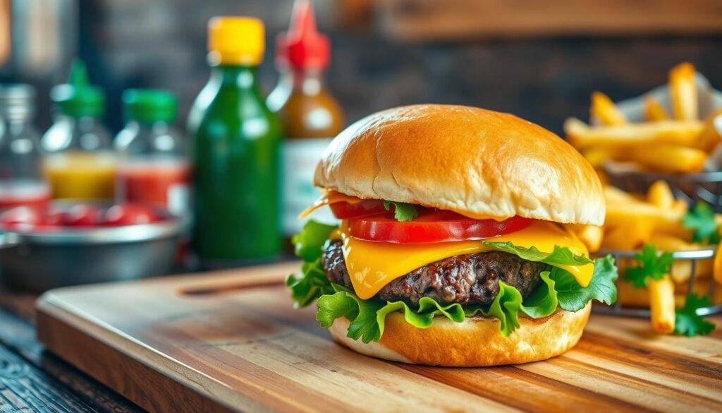delicious burger recipe