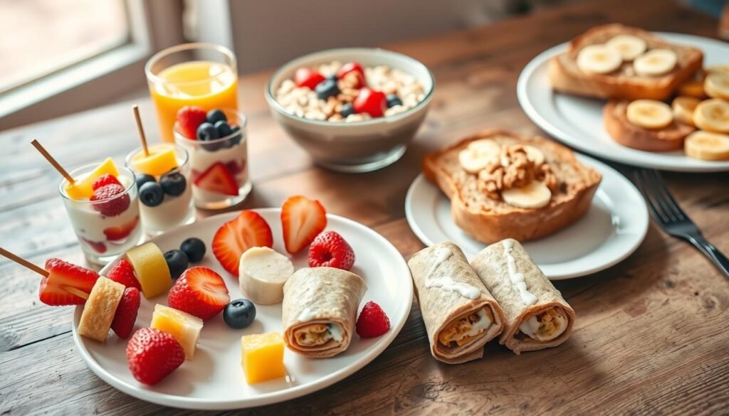 quick breakfast ideas for kids